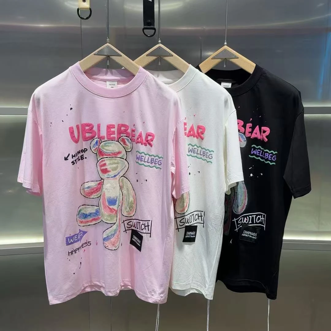 512 素劲2 潮牌时尚男女同款卡通动漫风T恤 TJ8665 G212