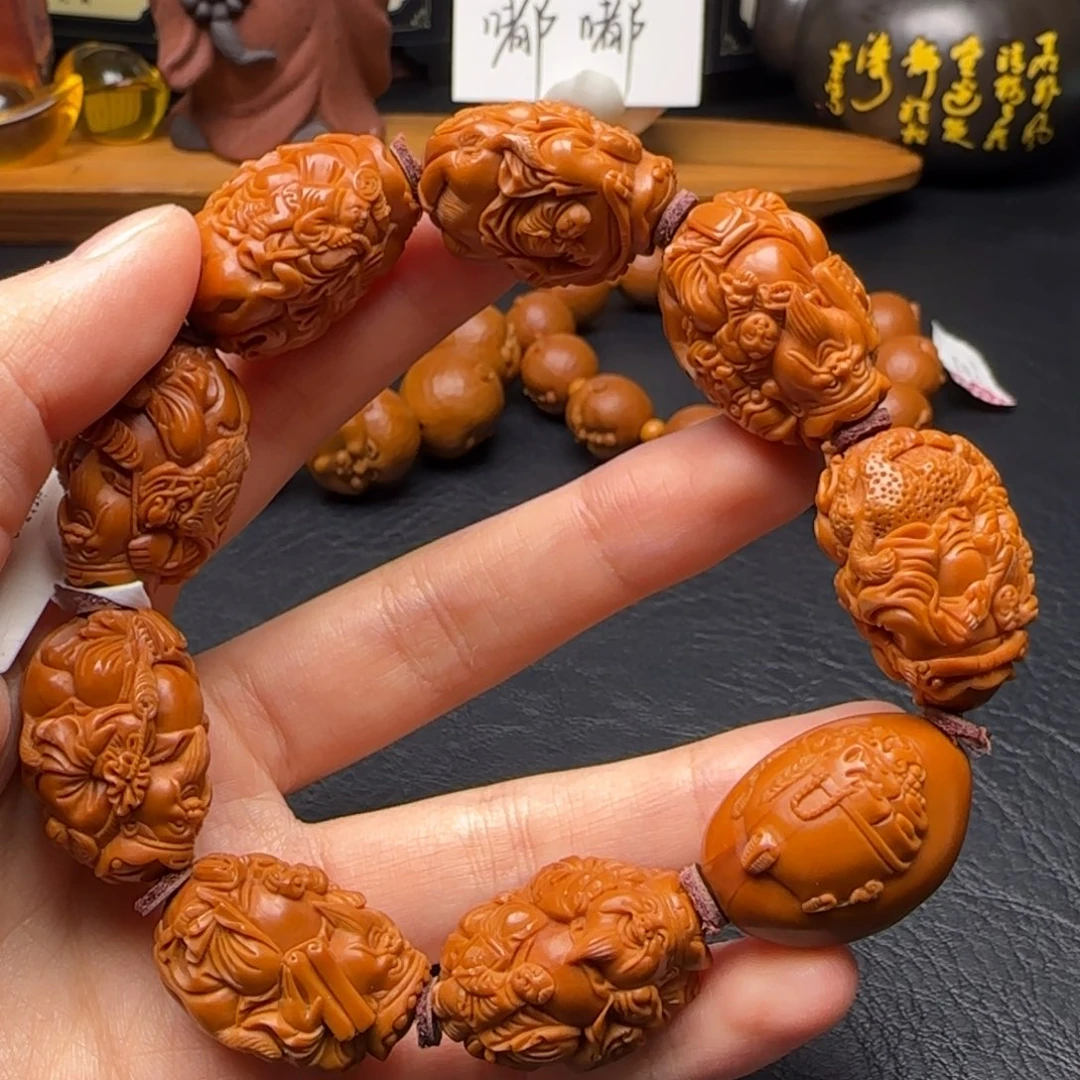 手串/手链橄榄核童子财神