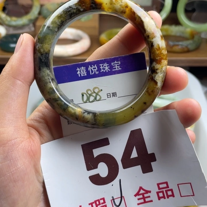 未镶嵌蛇纹石玉手链