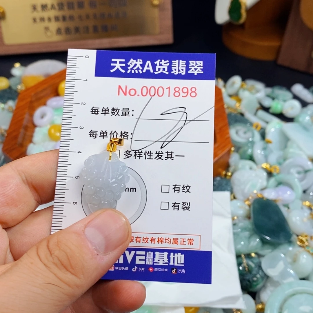 颈饰未镶嵌翡翠1898