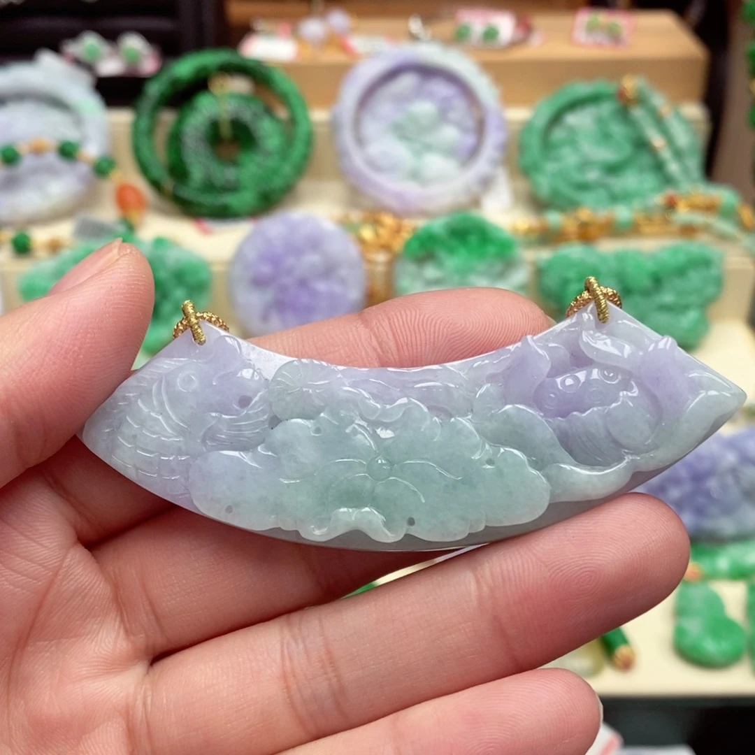 颈饰未镶嵌翡翠翡翠吊坠