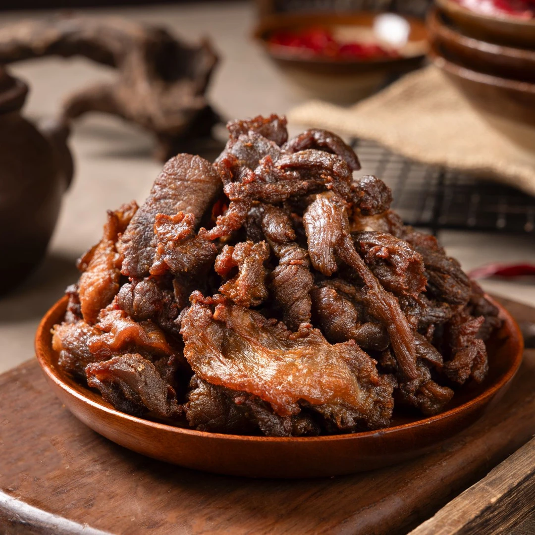 【现拍现装】风干牛肉筋休闲零食下酒菜肥瘦相间美食追剧旅行内蒙