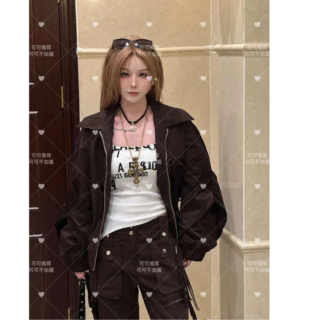 【可可推荐】春季新款设计款时尚百搭外套 S589