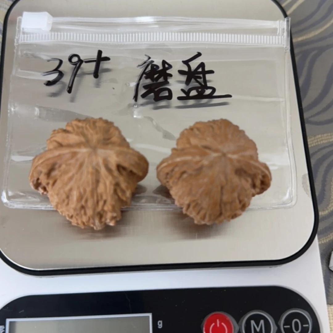 文玩核桃磨盘39+尺寸，克重39.4