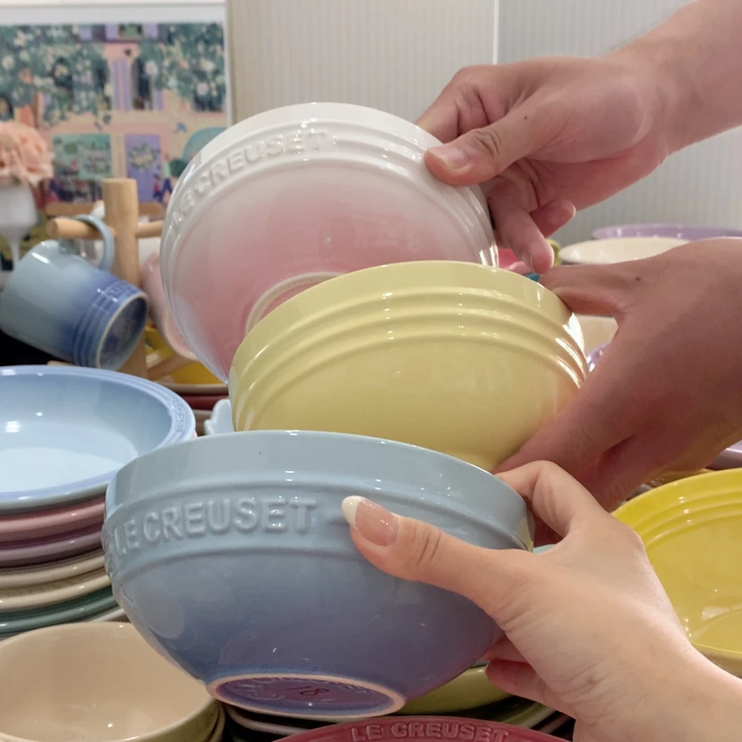 盘微瑕500毫升大面碗3只