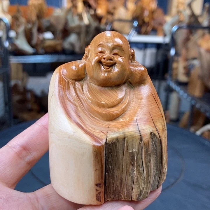 柏木（崖柏）手把件