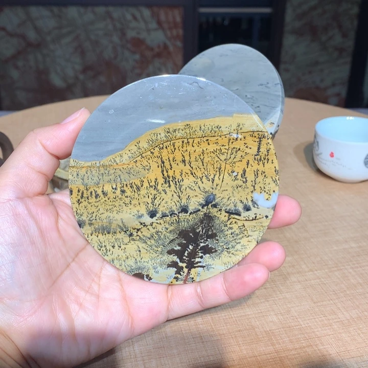 ，广西国画石摆件，收藏观赏