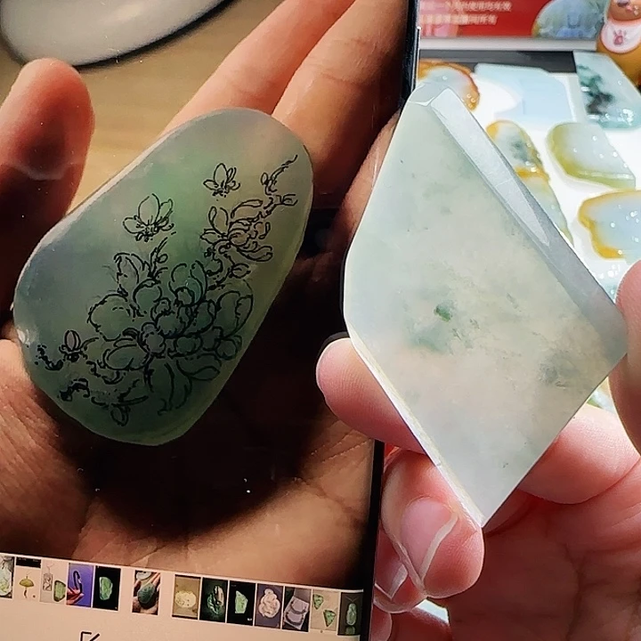定制翡翠未镶嵌翡翠定制