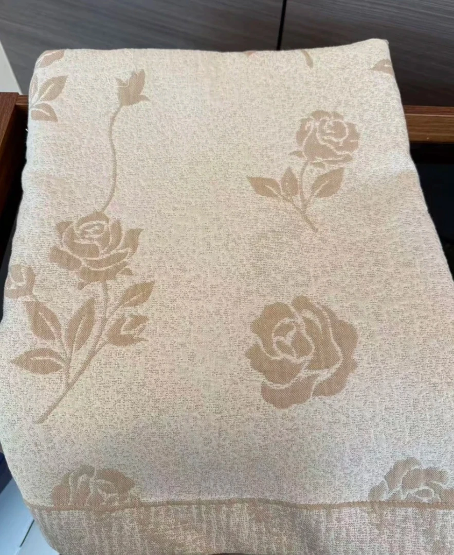 【DADONG·暖沙蔷薇】150*200麻床盖轻奢多功能可机洗