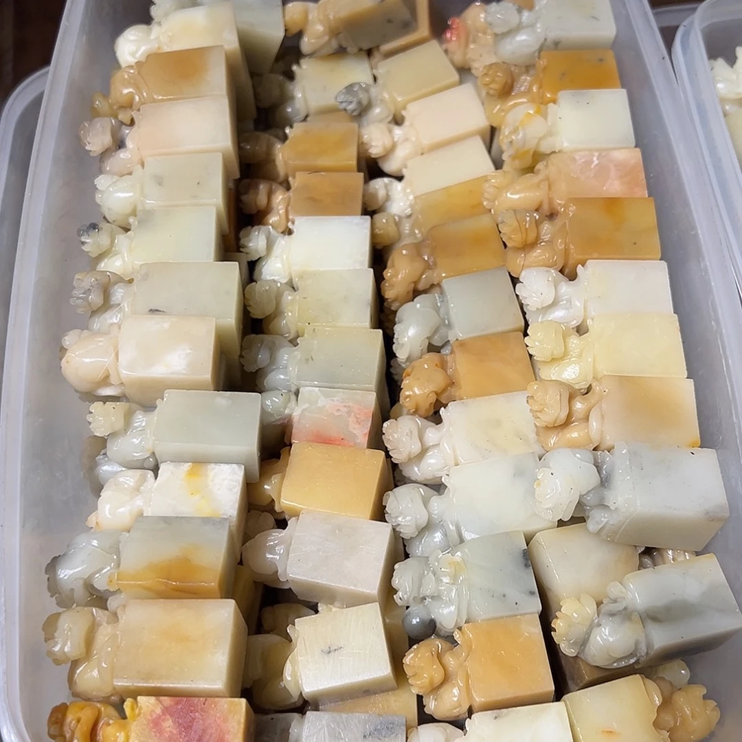 寿山石随机批发10个