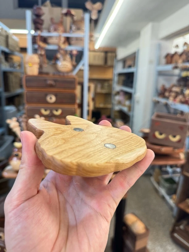 由物喜/小怪兽杯垫冰箱贴可爱