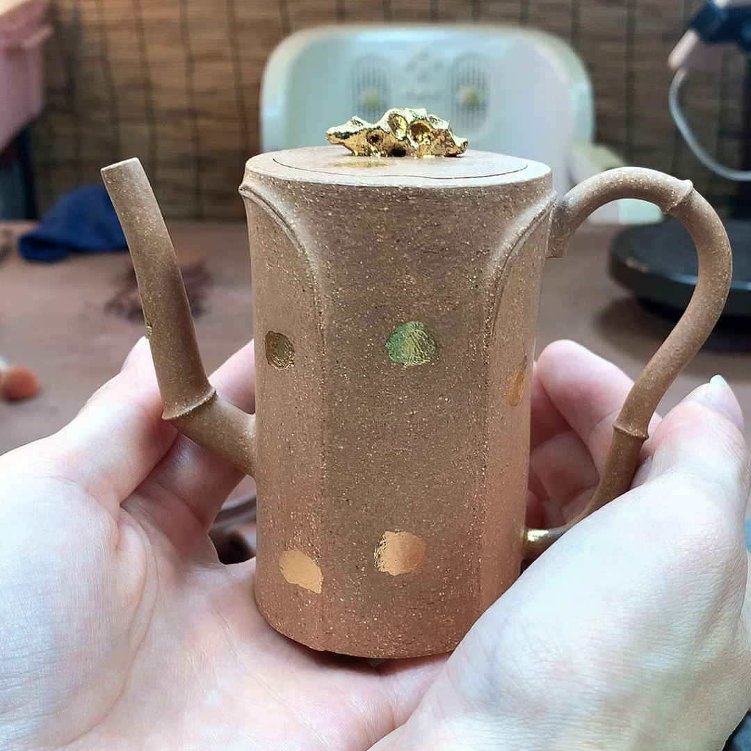 茶壶紫砂太湖石 段泥