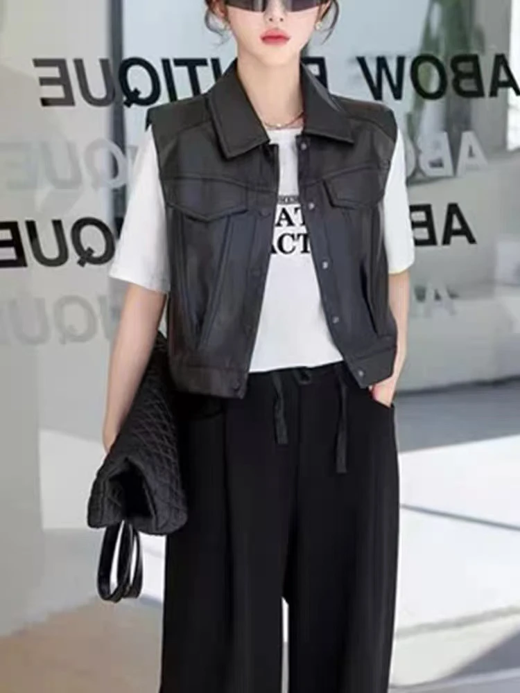 【公主屋】短款皮马甲705