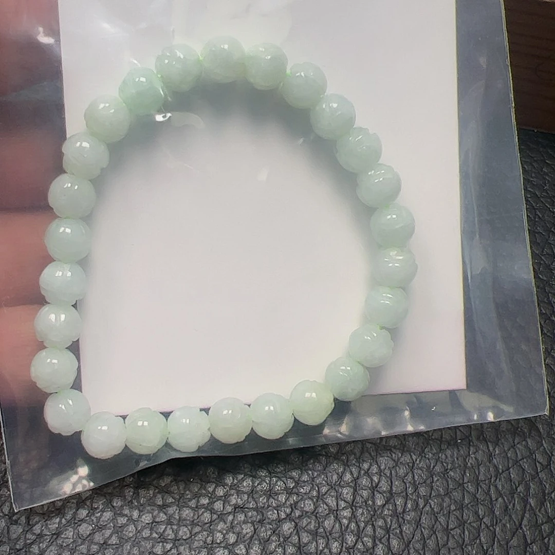 【闪购商品】未镶嵌手链翡翠李**n卡7+