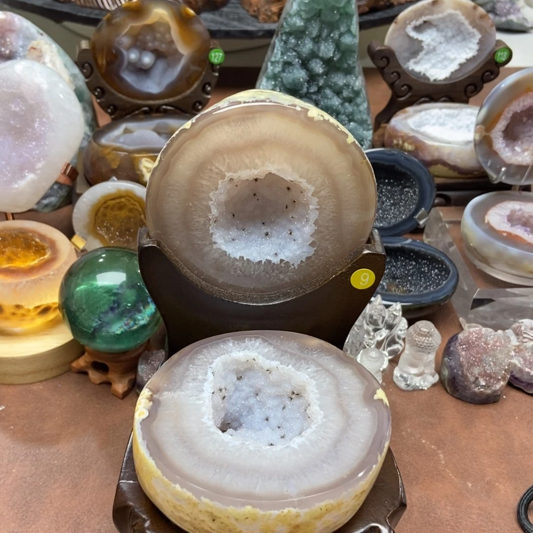摆件紫晶未镶嵌水晶