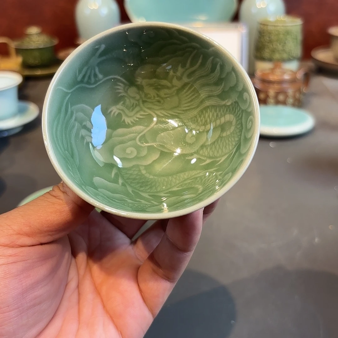 瓷片龙泉青瓷福利青瓷
