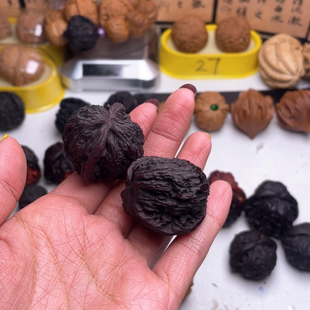 文玩核桃吊坠磨盘10