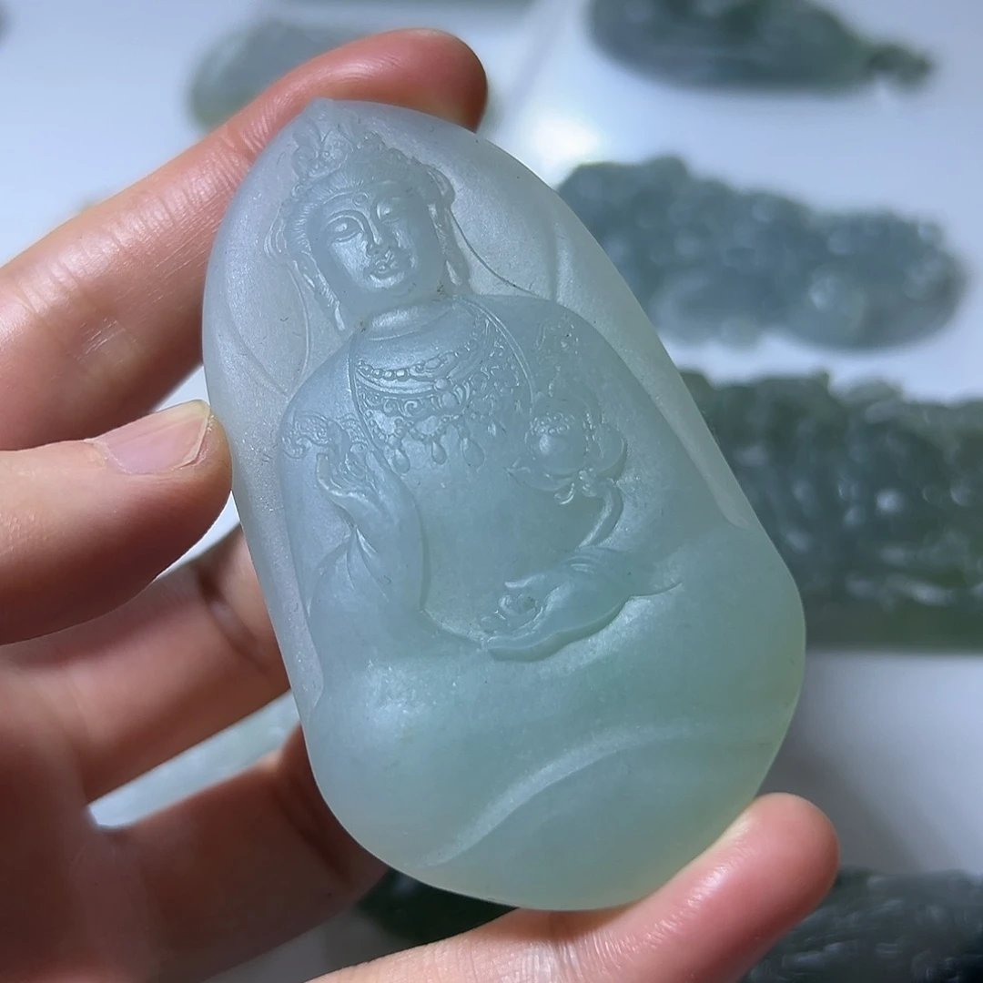 未镶嵌定制翡翠挂件