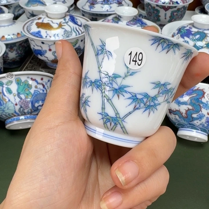 沙沙手工手绘茶具149