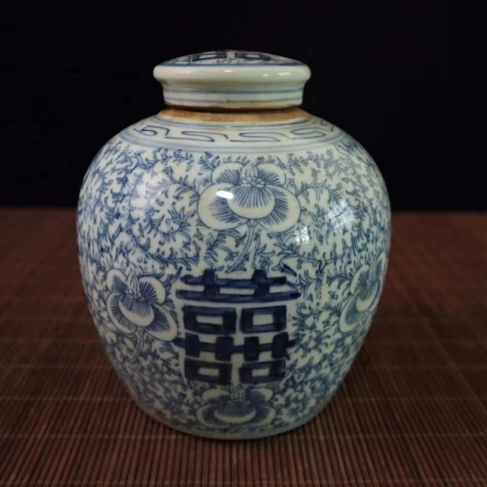 可作储物装饰器皿缠枝手绘中式陶瓷