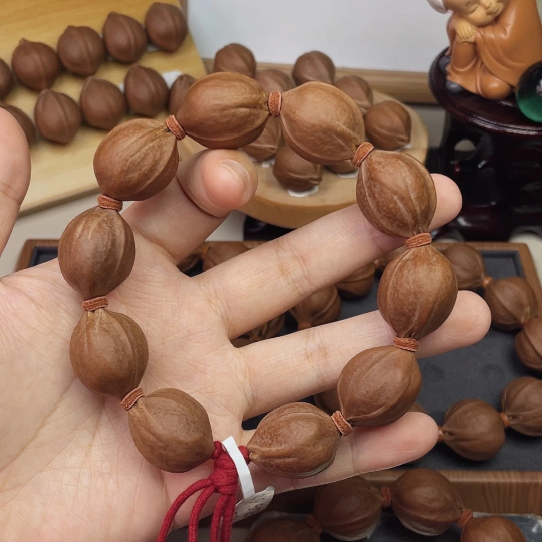 清***月手串/手链橄榄核19.525梅林铁核