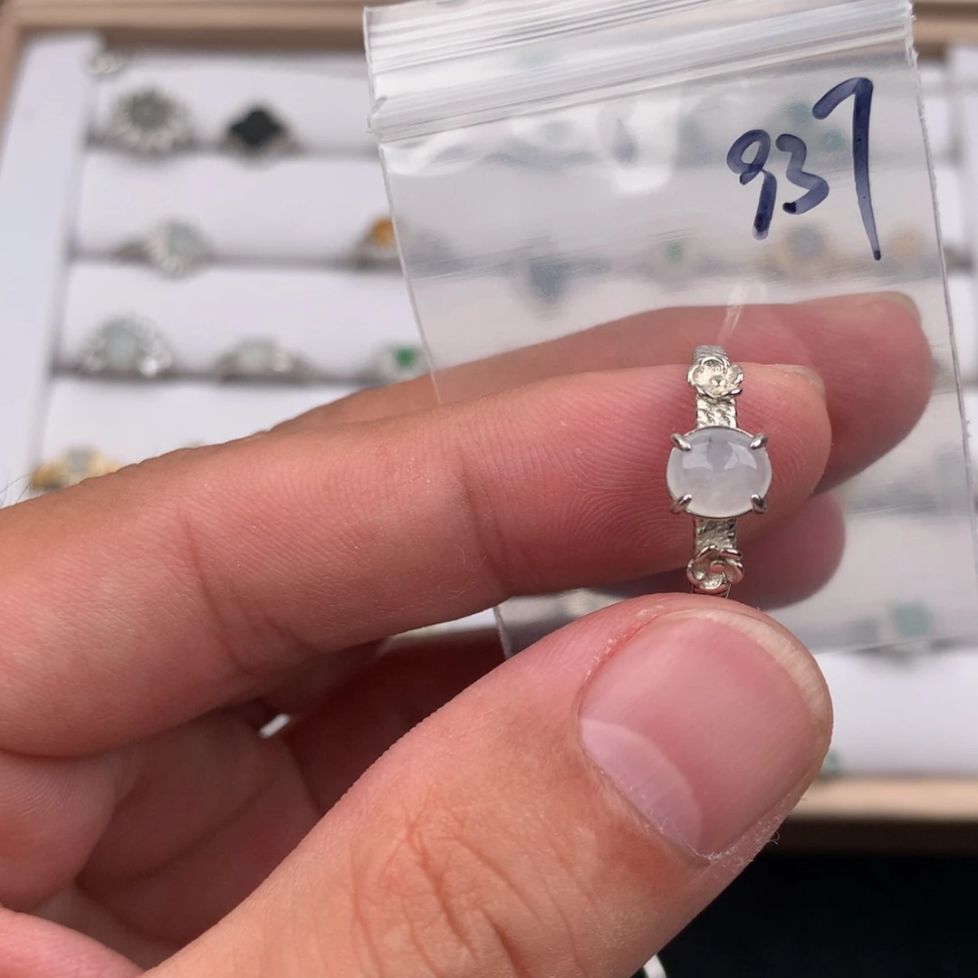翡翠未镶嵌戒指937