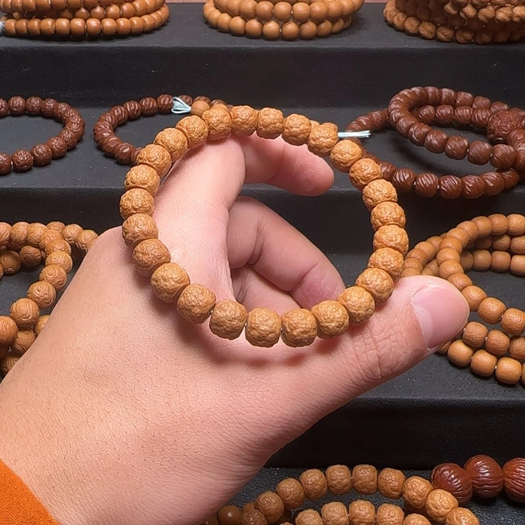 猪***^猴头核桃把件全品纯手工爆肉饕餮