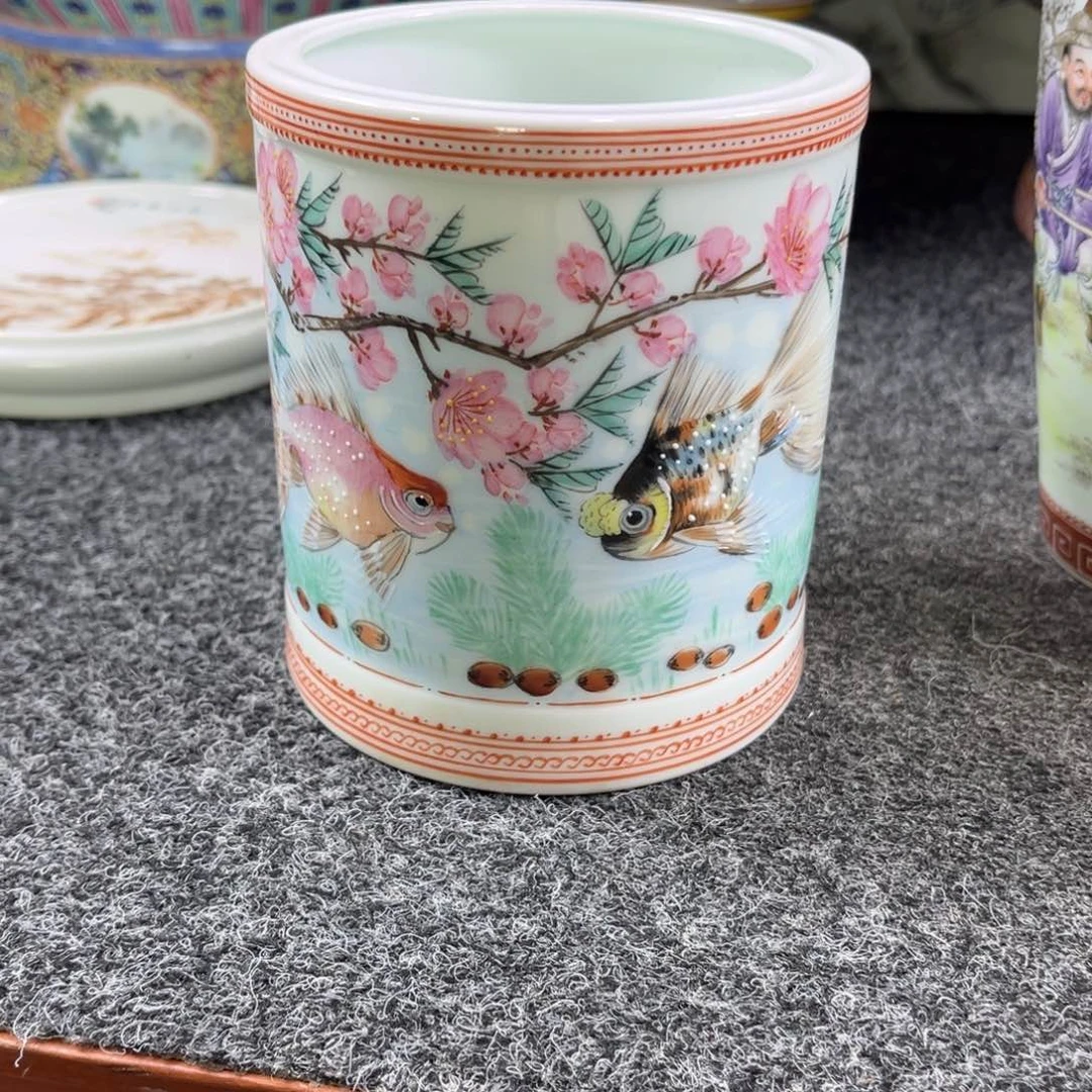 仿古手工手绘摆件雄*