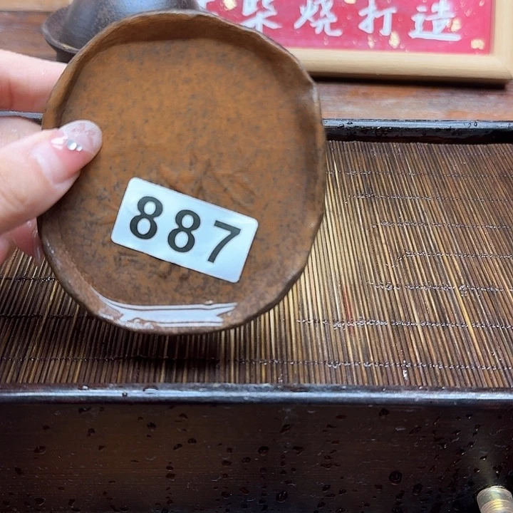 纯手工制作粗陶茶具