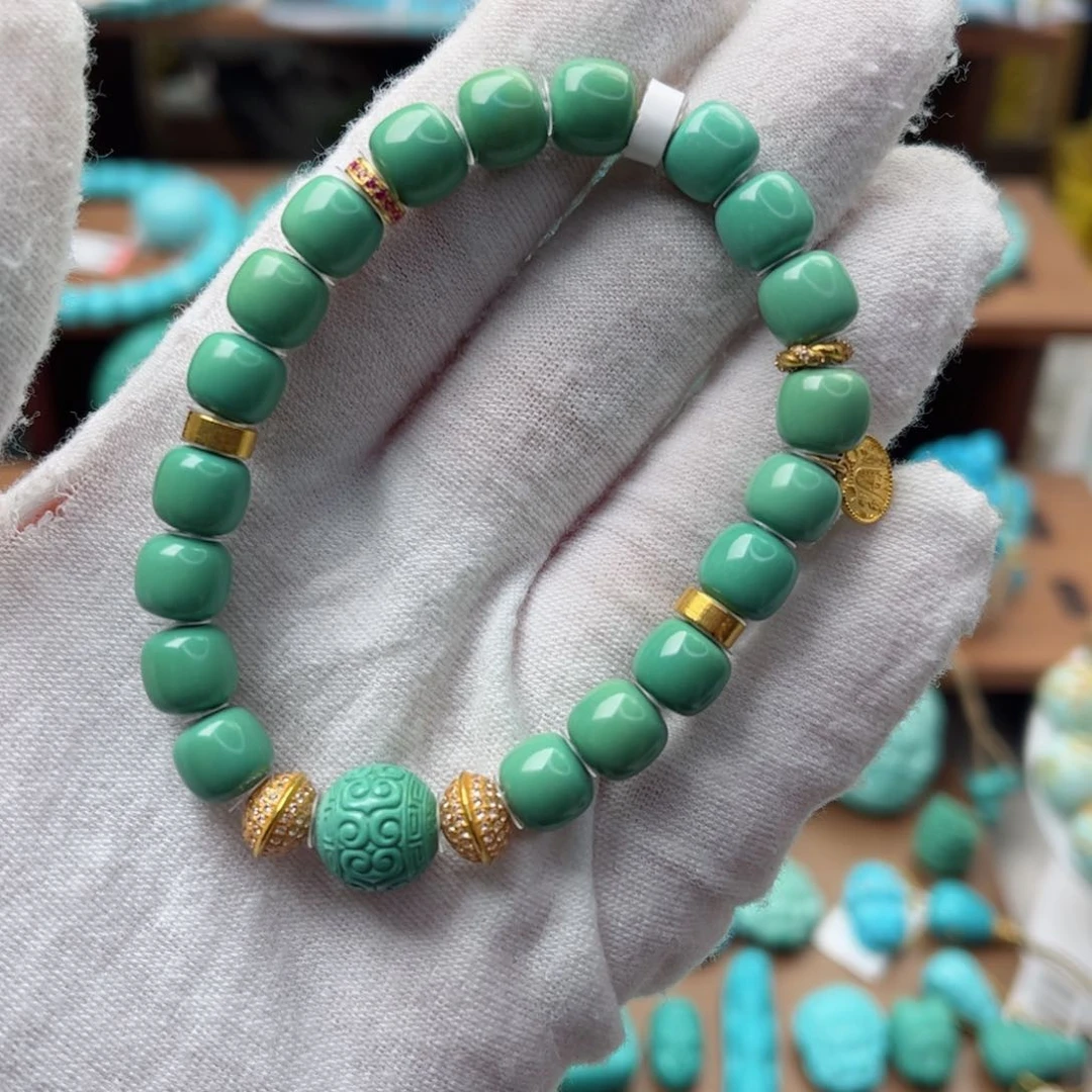 绿松石未镶嵌尺寸7.7mm