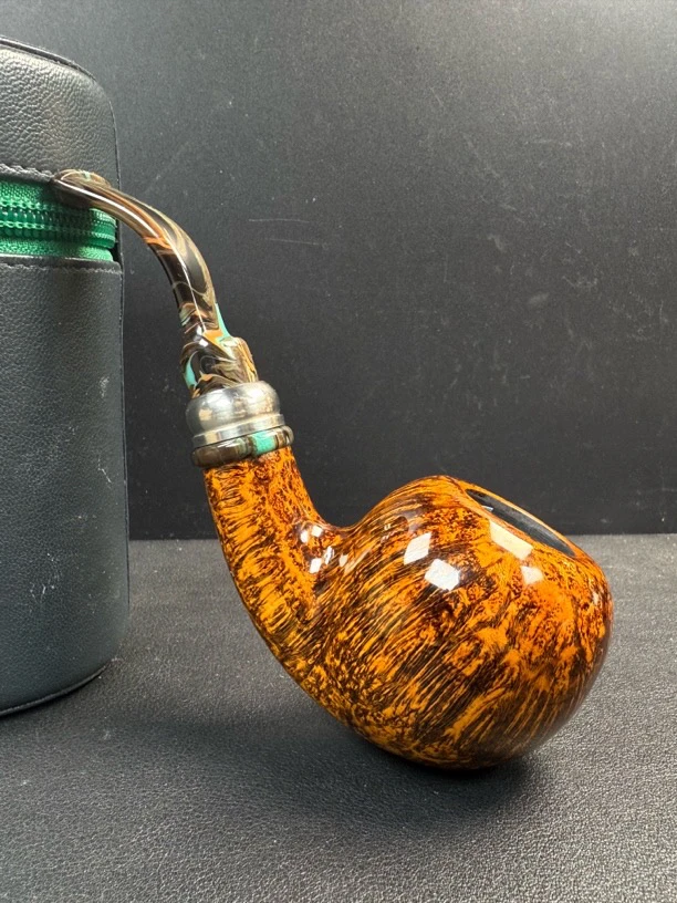 丹麦吉普森C5石楠木烟斗（内径22.3 斗深42 长134