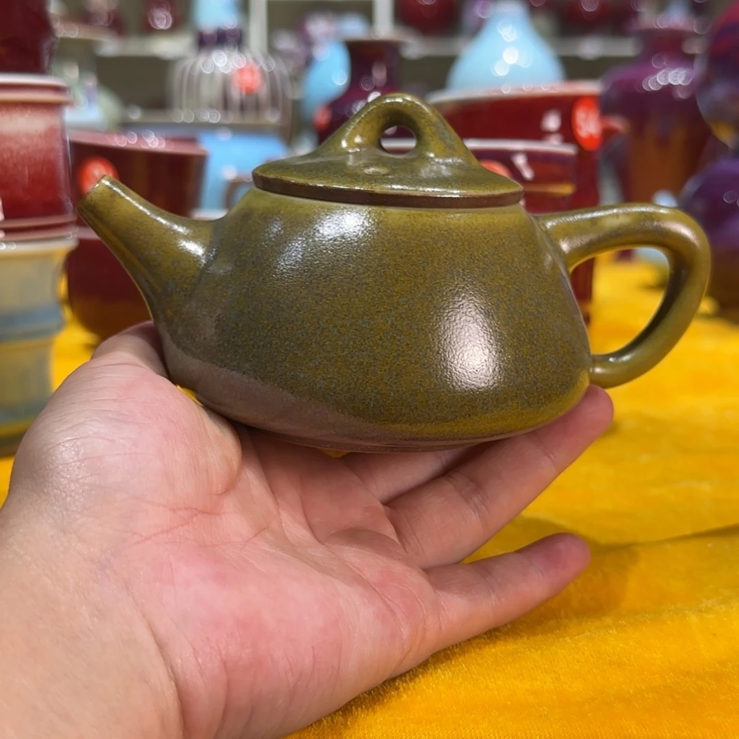 摆件郑家钧窑摆件微