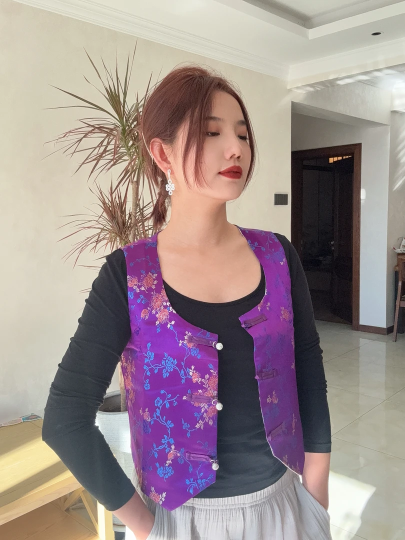 马甲 民族风 高端时尚百搭马甲