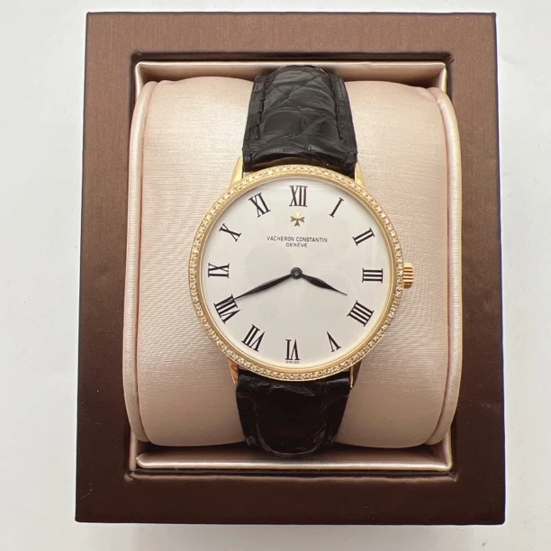 95新 Vacheron Constantin/江诗丹顿 大202196手动后钻赠送表带