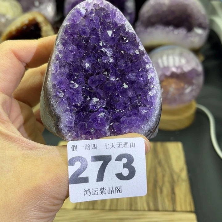 未镶嵌大型摆件（非配饰）紫晶