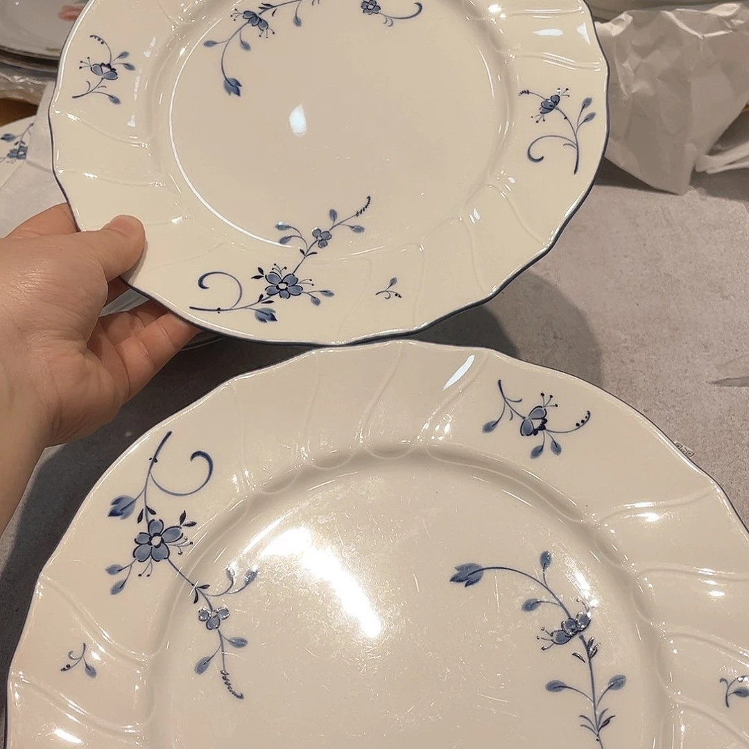 精品进口瓷器瓷片微瑕