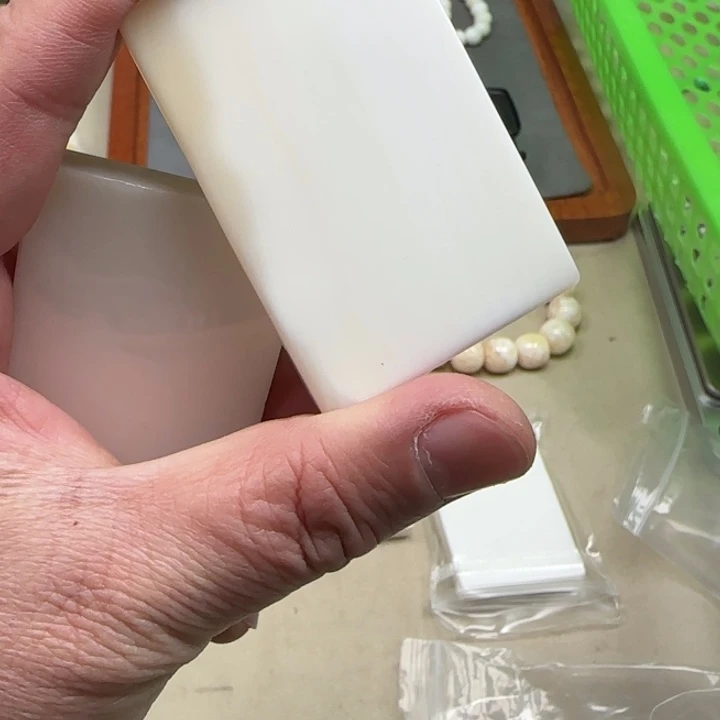 白玉菩提吊坠玉化380
