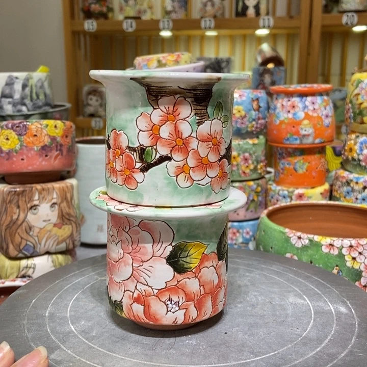 景德镇艺术手绘作品