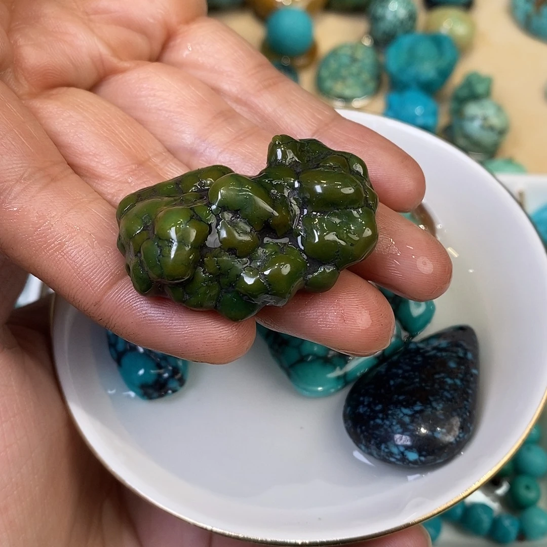 绿松石未镶嵌随型