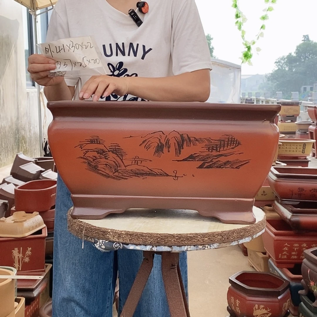 花盆段泥紫砂花盆
