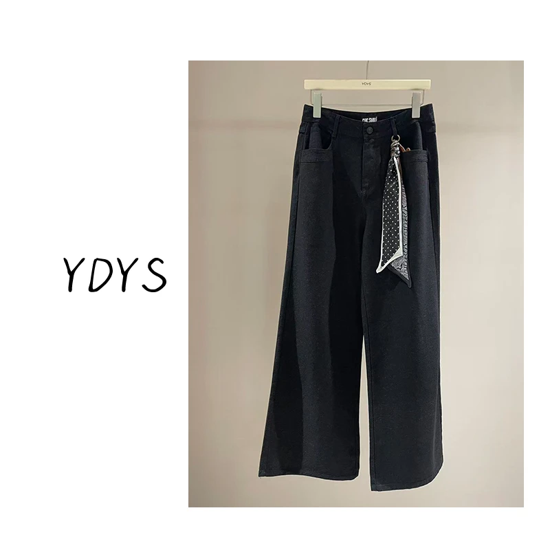 【YDYS】25Y00474 2025新款时尚气质小众裤子