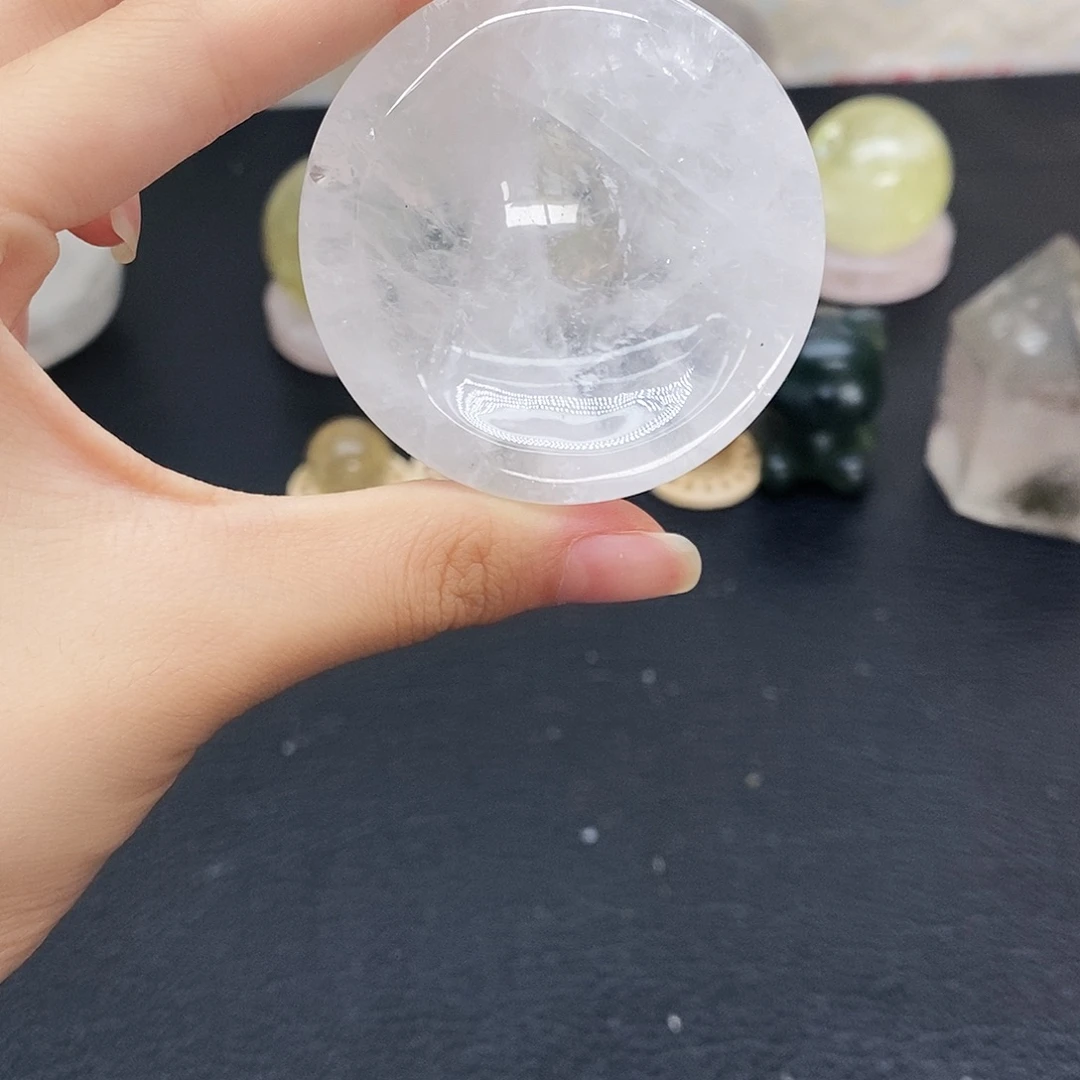未镶嵌珠宝半成品水晶66水晶石