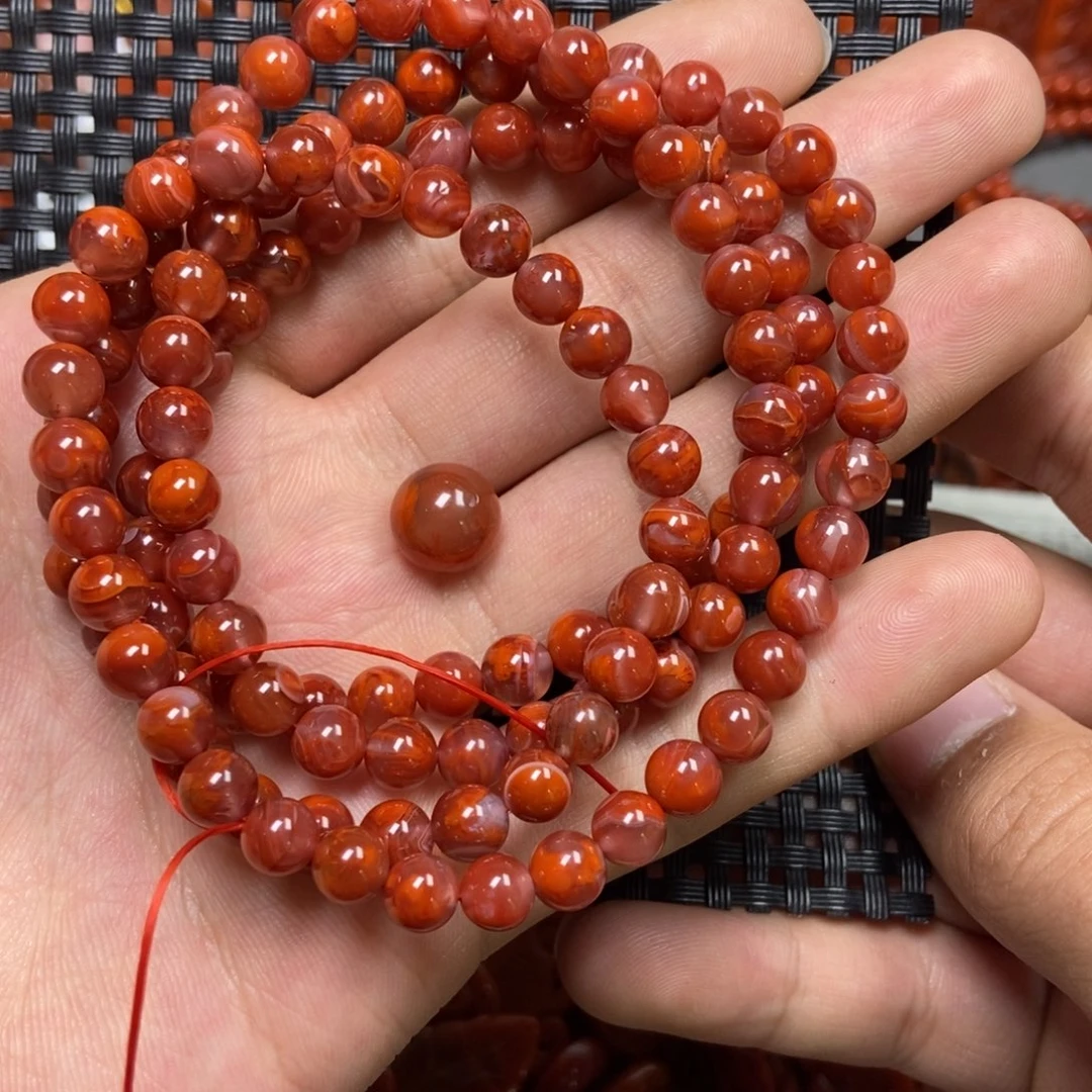 南红玛瑙手链未镶嵌用****46mm