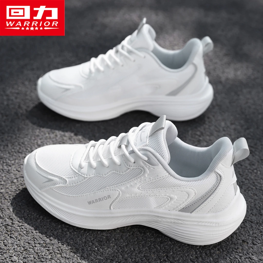 回力男鞋运动鞋男款2025夏季新款减震休闲鞋厚底网面透气跑步鞋男