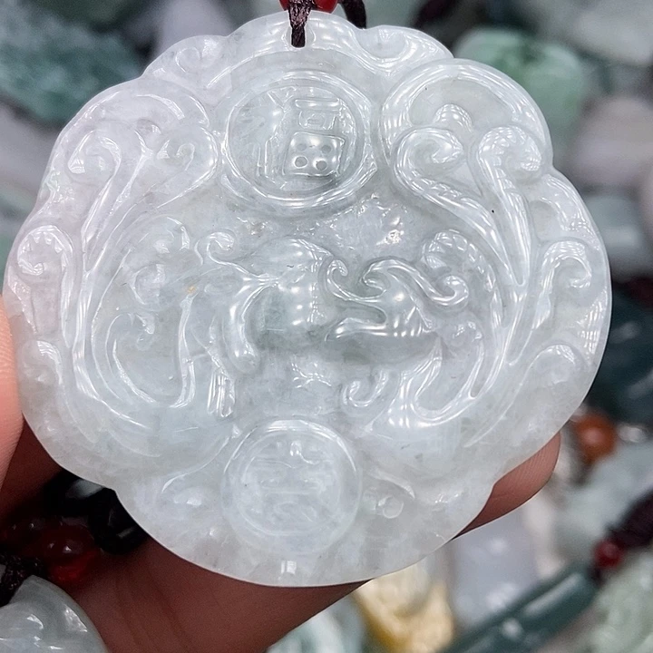 颈饰未镶嵌翡翠翡翠