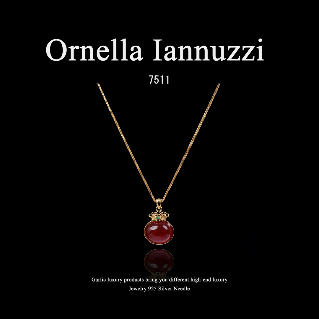 镀K金 Ornella Iannuzzi项链-7511（45cm）