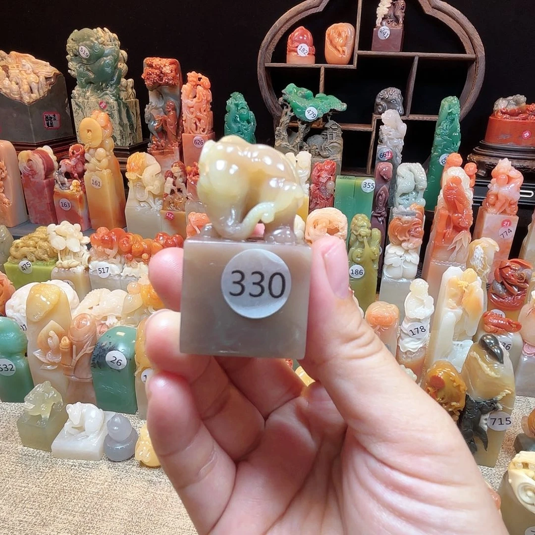 寿山石其他大象印章