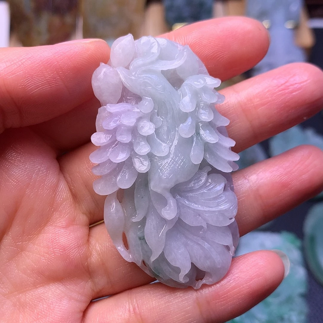 定制翡翠未镶嵌天**@凤