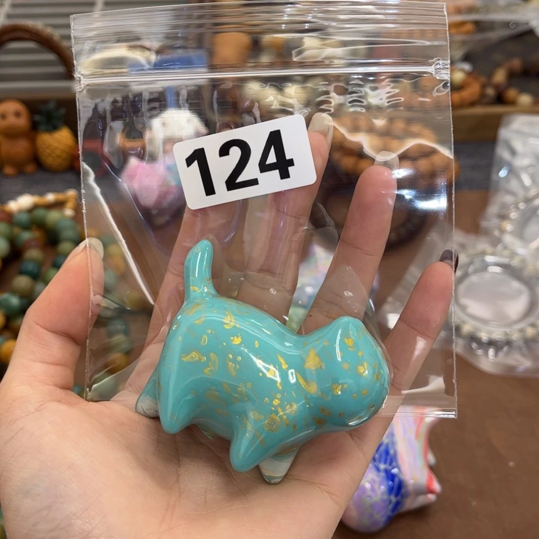 风车木（黑檀木）把件124孤品