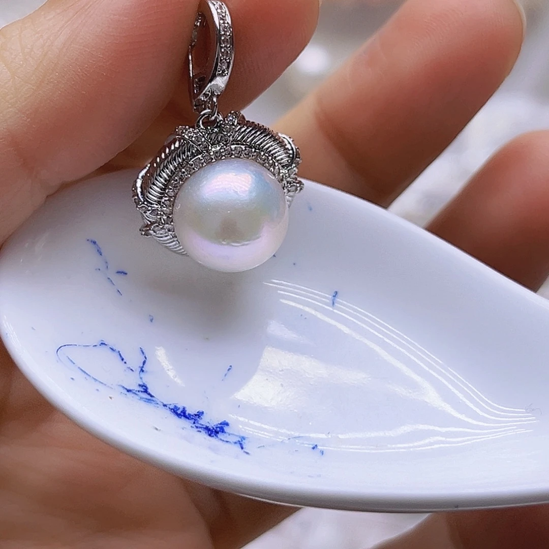 淡水珍珠未镶嵌吊坠或者耳钉